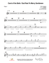 Carol of the Bells / God Rest Ye Merry Gentlemen - Piano and Orchestra, Full Score & Parts (PDF)