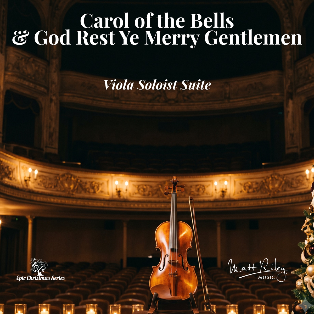 Carol of the Bells / God Rest Ye Merry Gentlemen (Viola) - Soloist Suite