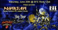 Powerslave (Iron Maiden tribute), Holy Diver (Dio tribute), Shattered (Rolling Stones tribute)