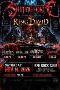 Shining Force's "King David" Release Party!