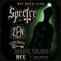 Spectre B.C. (Ghost tribute), Zen (Bush tribute), Latchkey