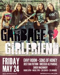 Garbage Girlfriend w/ Envy Room, Sons of Honey, Just Fan Fiction, Dressed As Pandas, Shock Machinery