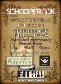School of Rock - Texas Triple Play