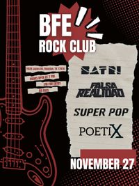 Rock En Espanol with Satri, Falsa Realidad, Super Pop, PoetiX