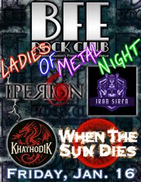 Ladies of Metal Night feat. When The Sun Dies, Opāke, Kathodik, Iperion