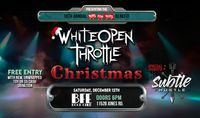 White Open Throttle Christmas Pre-Party