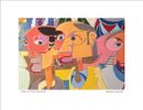 THEO & The ADVISOR | Image  4.75”x6.75”/ White frame 8.75”x 10.75”