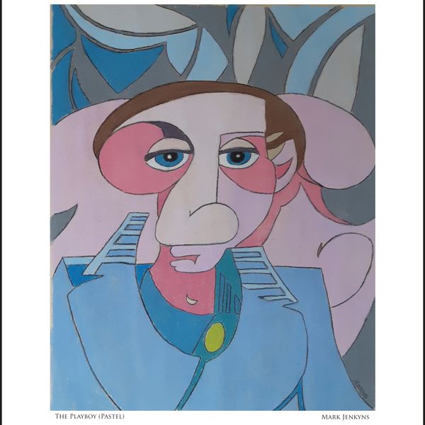 THE PLAYBOY |Image  4.75”x6.75”/ White frame 8.75”x 10.75”