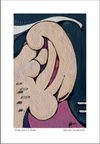 VINCENT’S EAR | Image  3.5”x5.5””/ White frame 6”x8”