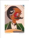 The Aristocrat | Image 4.75”x6.75”/ White frame 8.75”x 10.75”