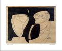 STUDY IN BLACK  | Image 7.5”x 9.5”/ White frame 12.75”x 16.75”