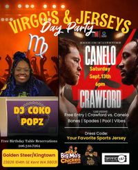 Virgos & Jerseys Day Party
