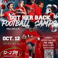 Got Her Back Football Camp Hosted by the Seattle Majestics