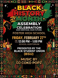 Foster High School BHM Assembly