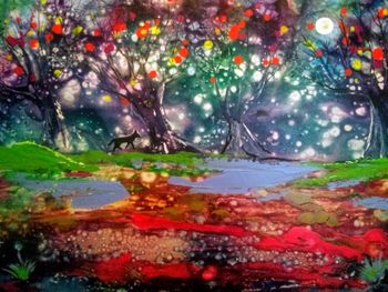 the mushroom forest 22x28
