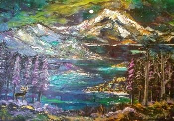 starlight watcher 24x36
