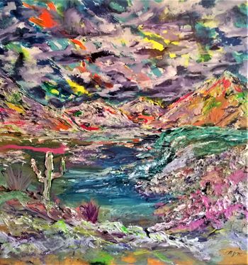 standing here 36x36
