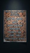 Stage Used Setlists