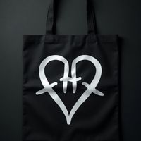 Heart Logo Tote Bag