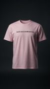 Pink Script Logo T shirt