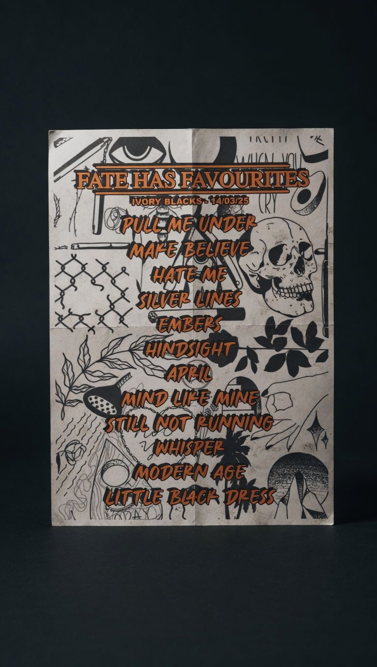 Stage Used Setlists