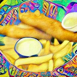 Fish & Chips on LSD
