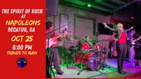 The Spirit of Rush Celebrates October at Napoleons!