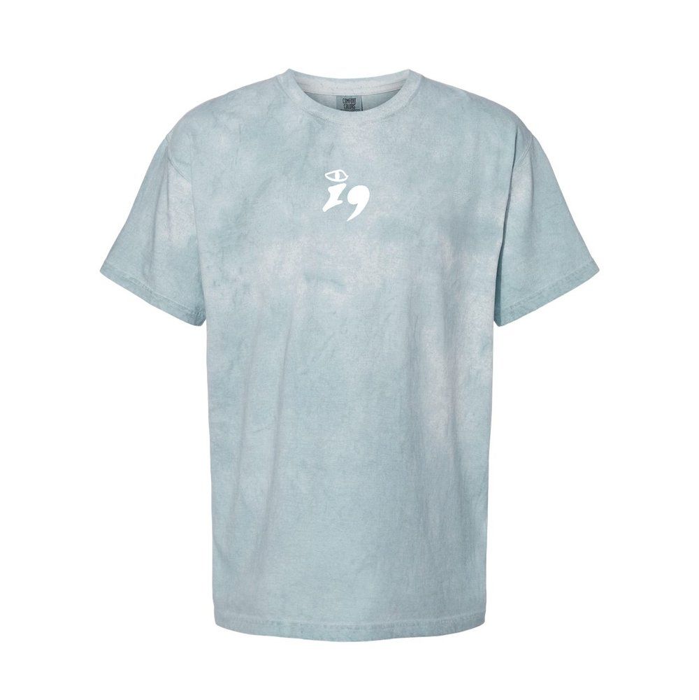 tshirt - colorblast - blue