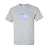 t-shirt - big ig - grey/periwinkle