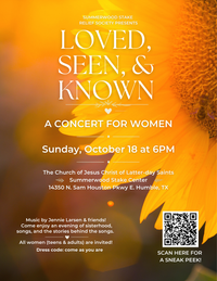 Loved, Seen, & Known - A Concert for Women