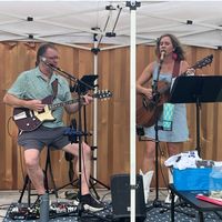 With Julie Derrick at Thompson Island Brewing Company