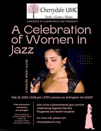 A Celebration of Women In Jazz