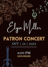 Elyse Miller Patron Concert