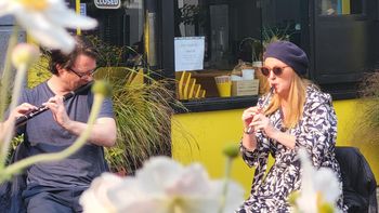 Séamus Hernon and Joanna Sweeney. Twilight Traditions Collective, August 2024
