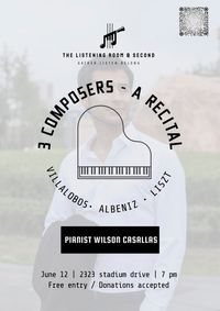 3 composers - a recital