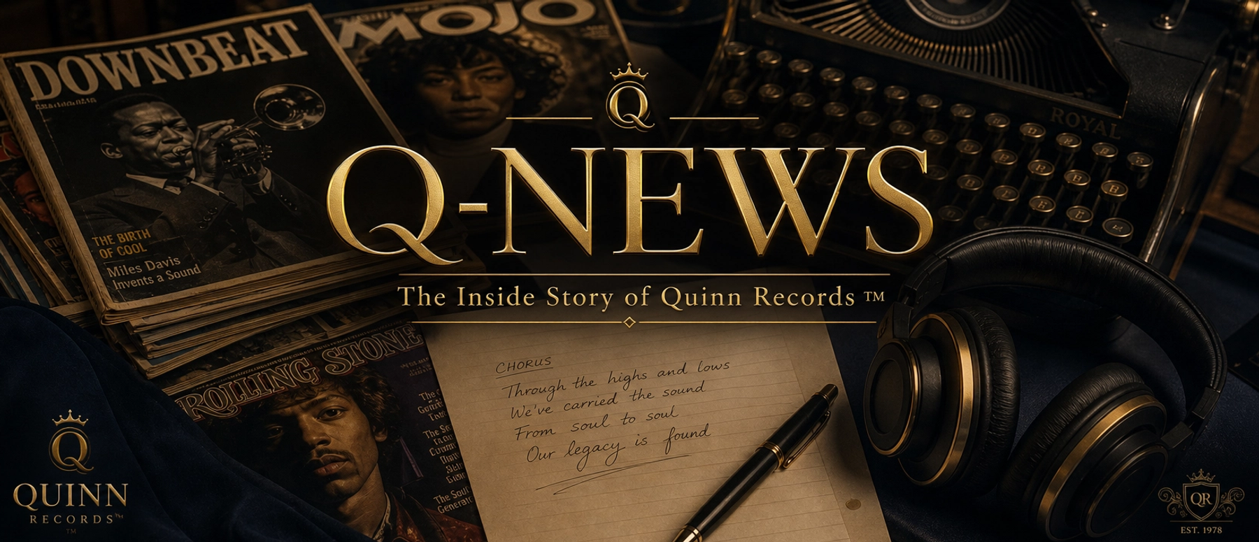 Q-News, the Boogie City Music weekly newsletter from Quinn Records TM