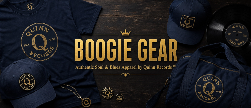 Quinn Records TM Merchantdise Shop logo banner