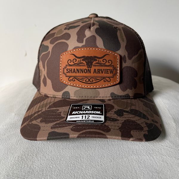 Big Bull Hat - Dark Camo