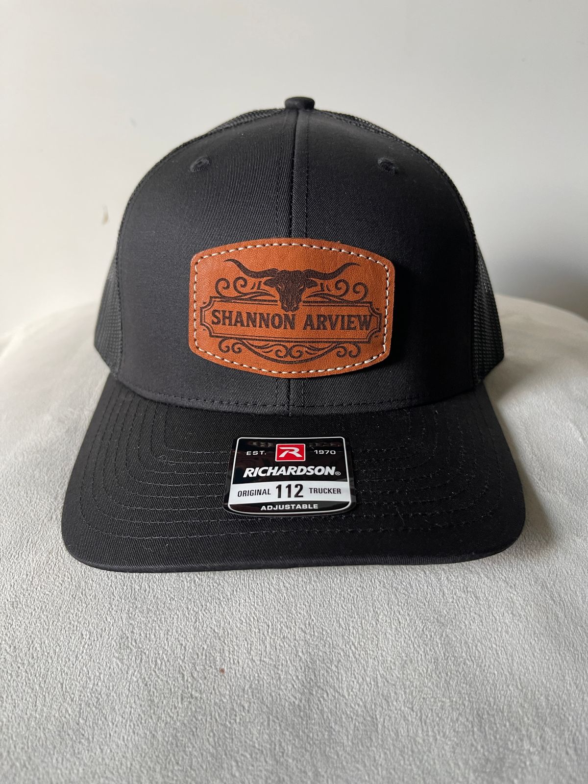 Big Bull Hat - Black/Black