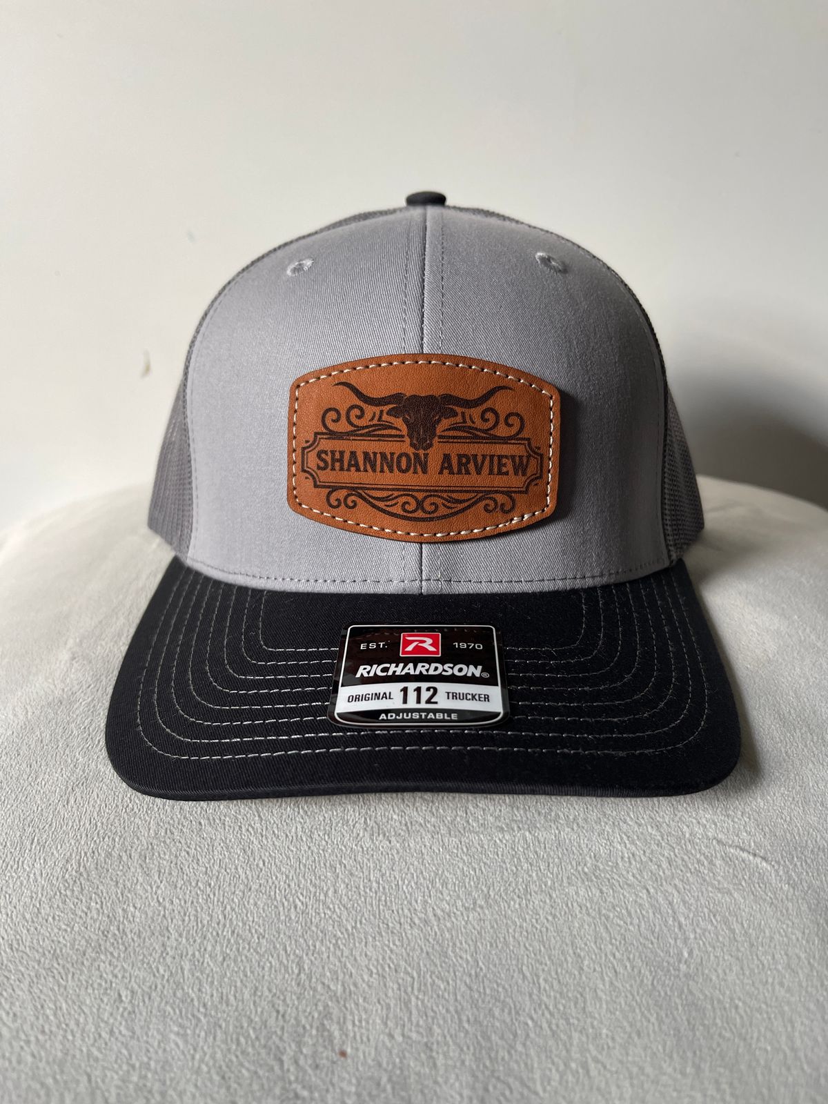 Big Bull Hat - Light Grey/Grey/Black