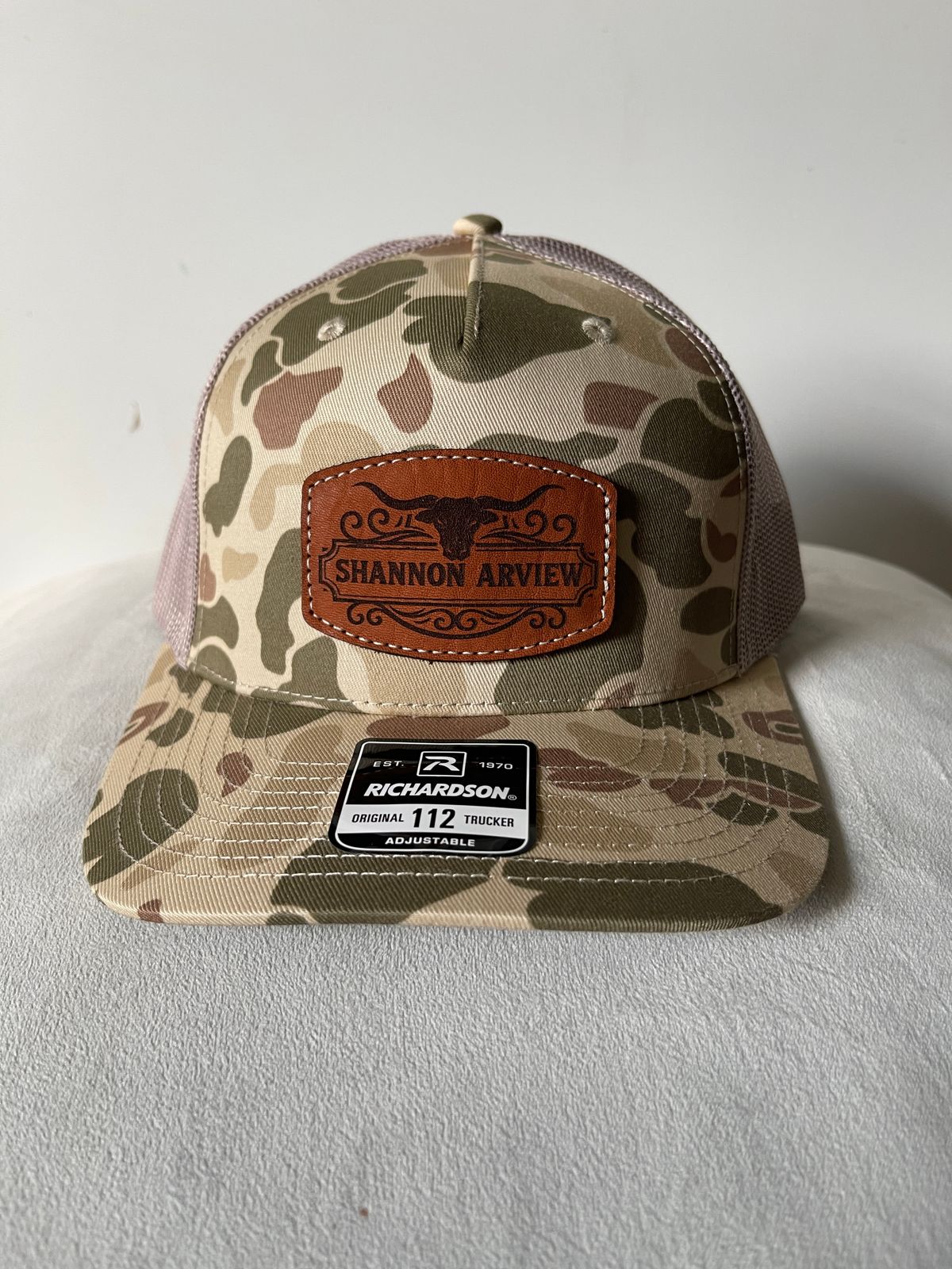 Big Bull Hat - Light Camo