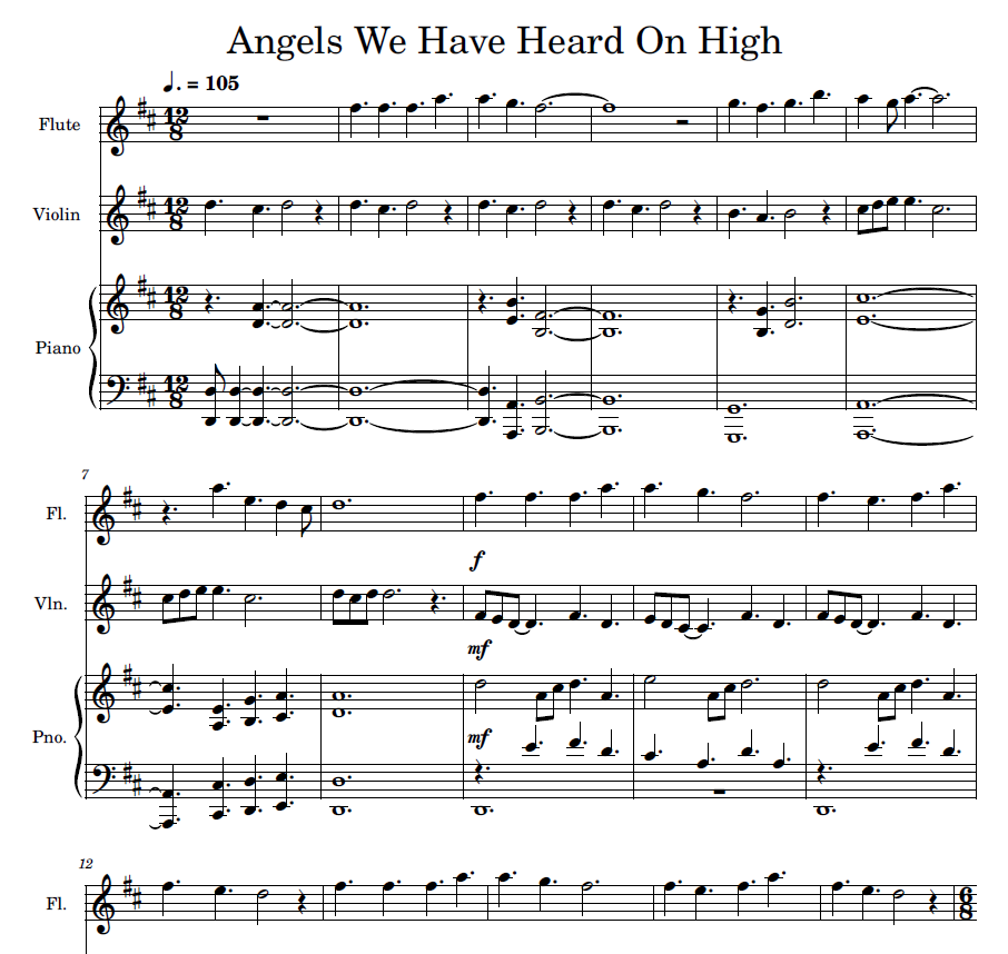 Angels We Have Heard on High