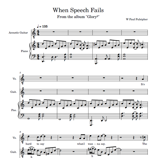 When Speech Fails