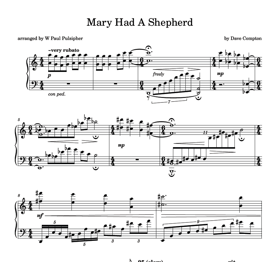 Mary Had A Shepherd