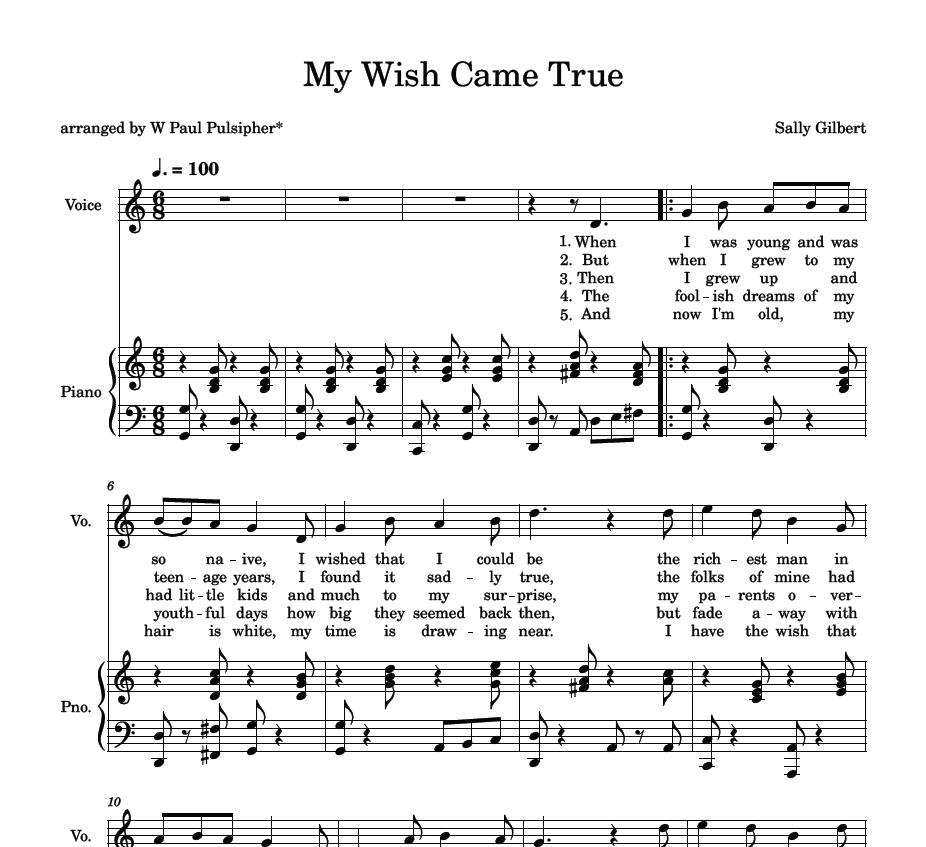 My Wish Came True - Sally Gilbert