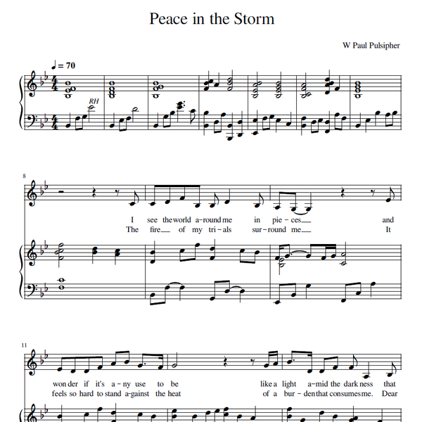 Peace in the Storm