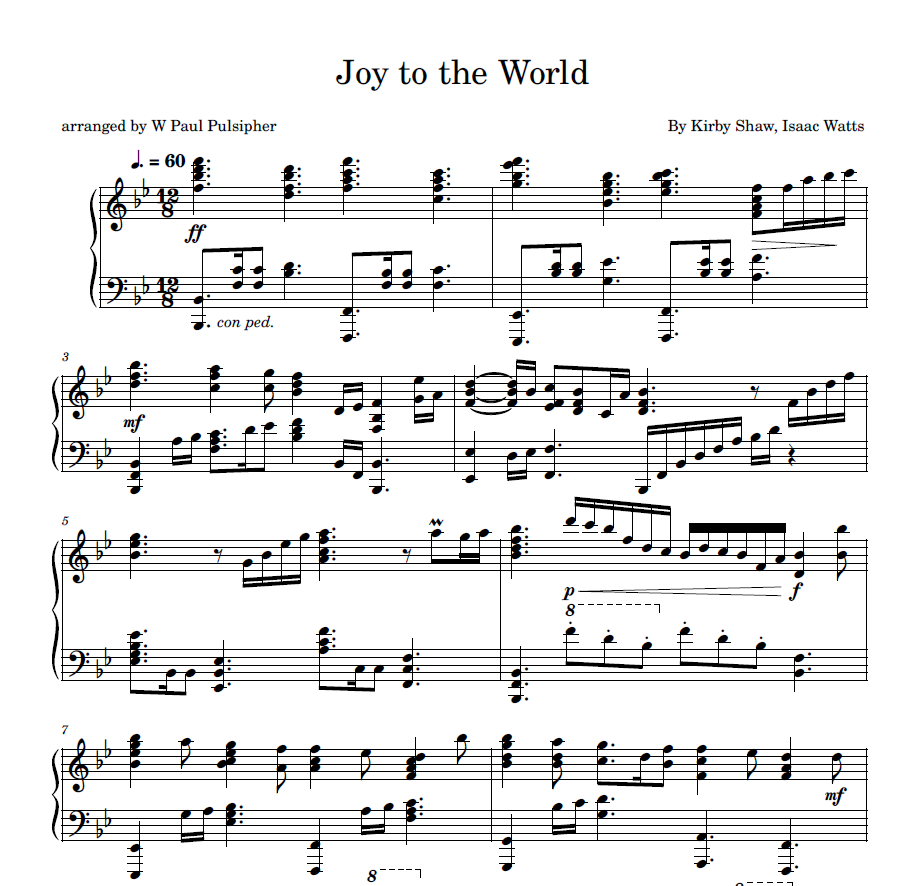 Joy to the World