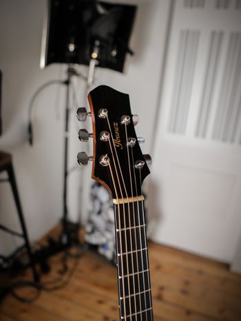 Ibanez JGM10 guitar Jon Gomm raffle prize
