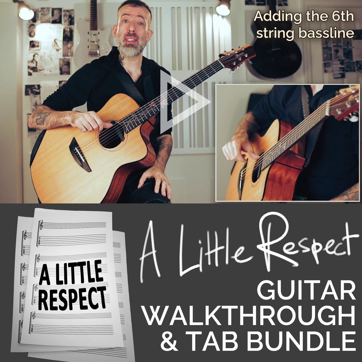 A Little Respect Guitar Video Lesson + Tab Bundle