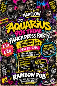 Aquarius 90s Theme Fancy Dress Party